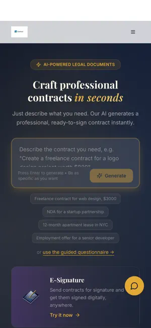 Icontract AI screenshot 1
