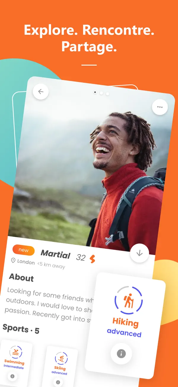 Screenshot #1 pour Smatch - Partenaire de Sport
