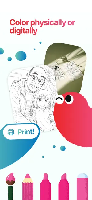 Splat - Magic Coloring Book iPhone screenshot 5
