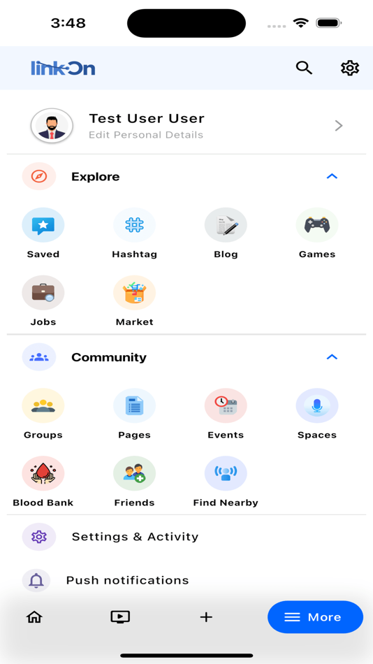 #3. Link-On (iOS) By: Iqbal akhtar