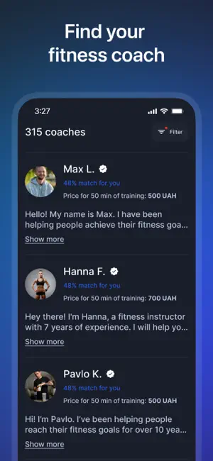 AIM: Your Fitness Coach Online screenshot 1