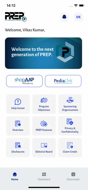 PREP Self-Assessments Program screenshot 2