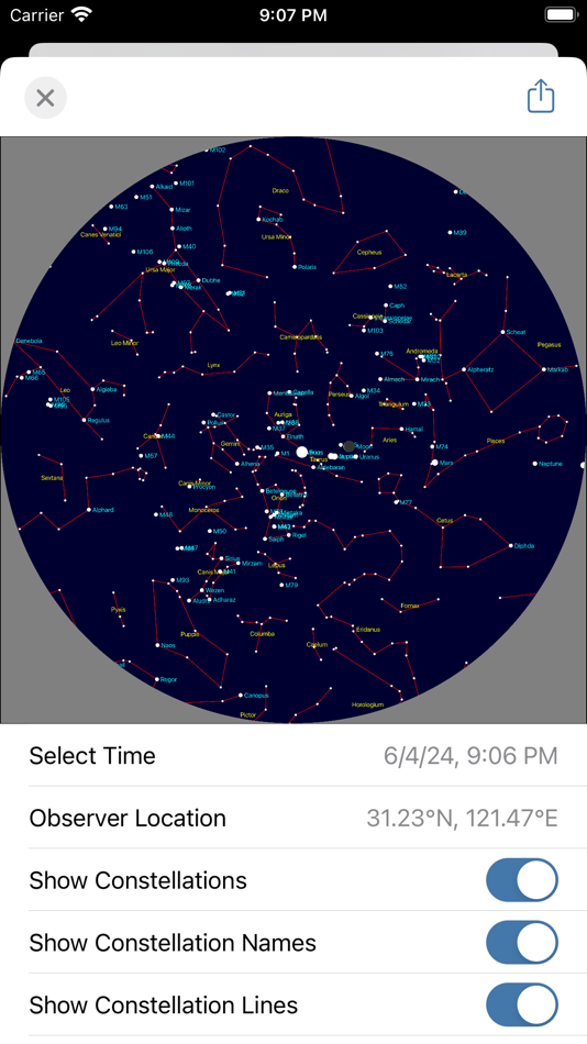 #3. Astroweather - astronomy tools (iOS) 由: 林峰 李