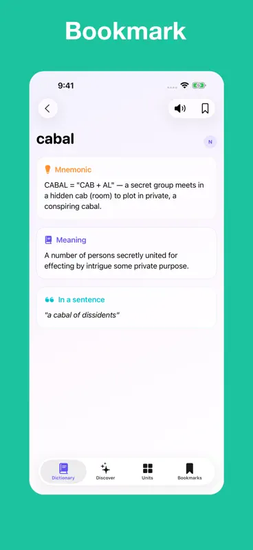 Mnemonic Dictionary screenshot 4 of 10