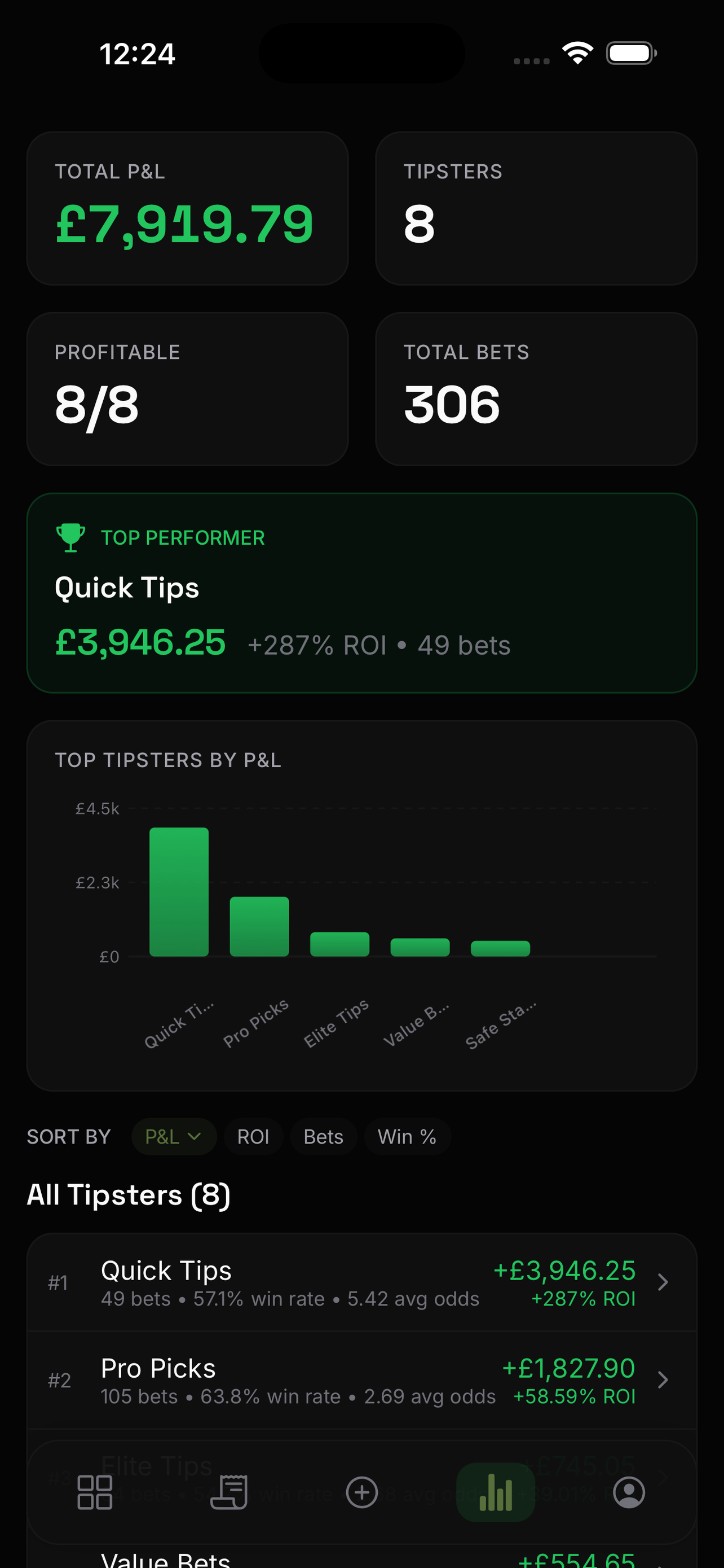 betr.pro - Betting Tracker screenshot 3