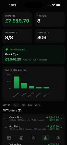 betr.pro - Betting Tracker iPhone screenshot