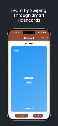 TOEFL Prep Vocabulary iPhone screenshot