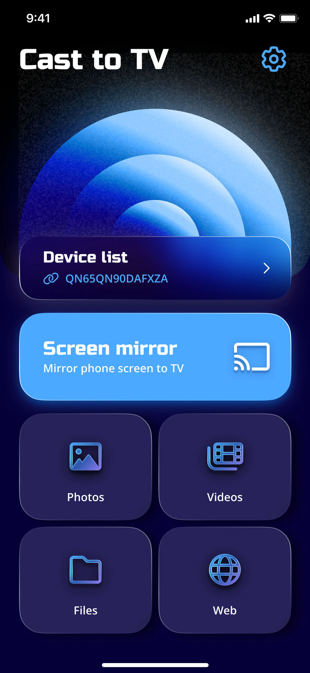 Screen Cast - Screen Mirroring screenshot 1