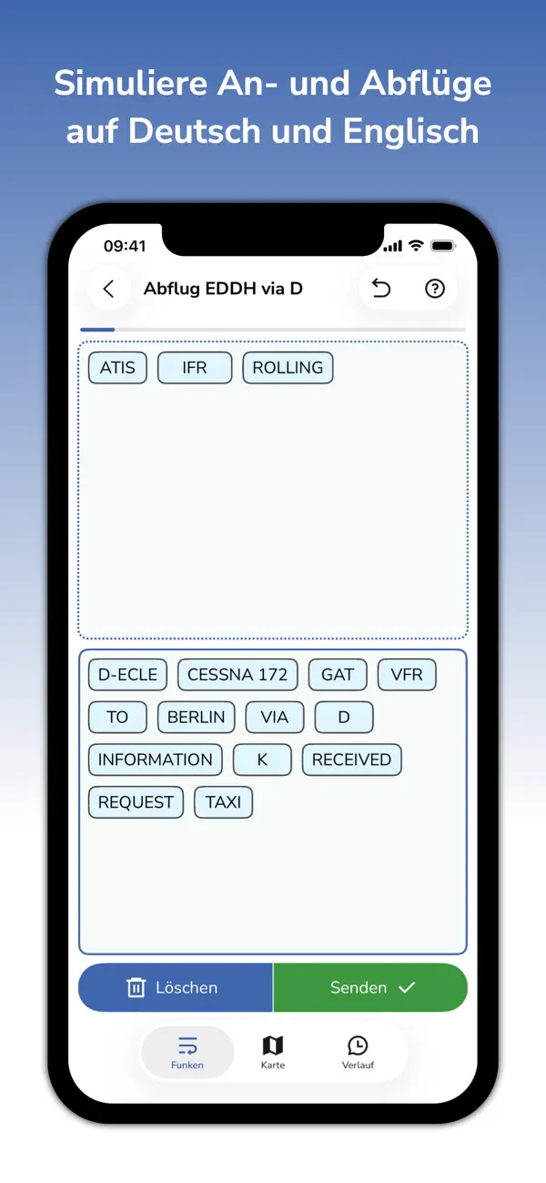 Screenshot #1 pour Flugfunktrainer