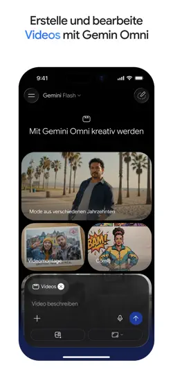 Screenshot von Google Gemini auf dem iPhone 3