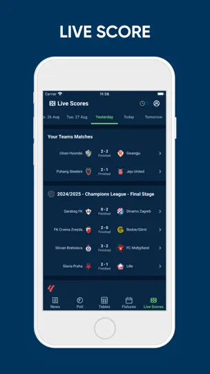 Fut360 iPhone Ekran Görüntüsü 5