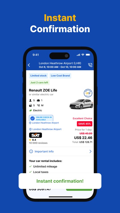 EconomyBookings – Car Rental