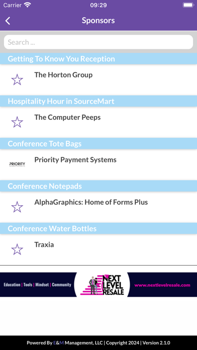 NARTS Conference Screenshot