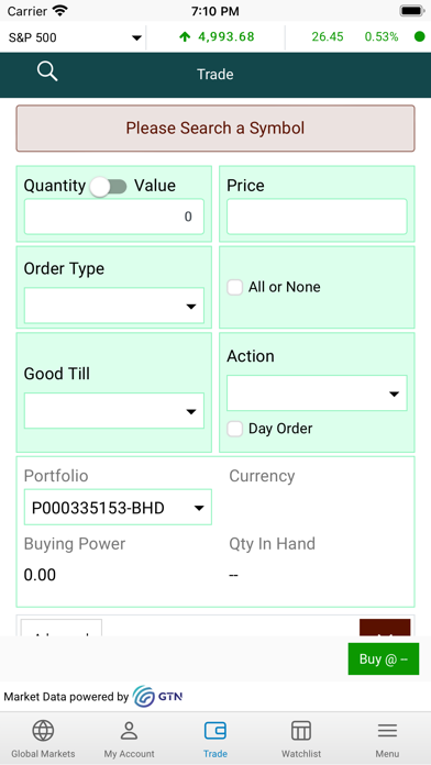 Alinma Capital Global Screenshot