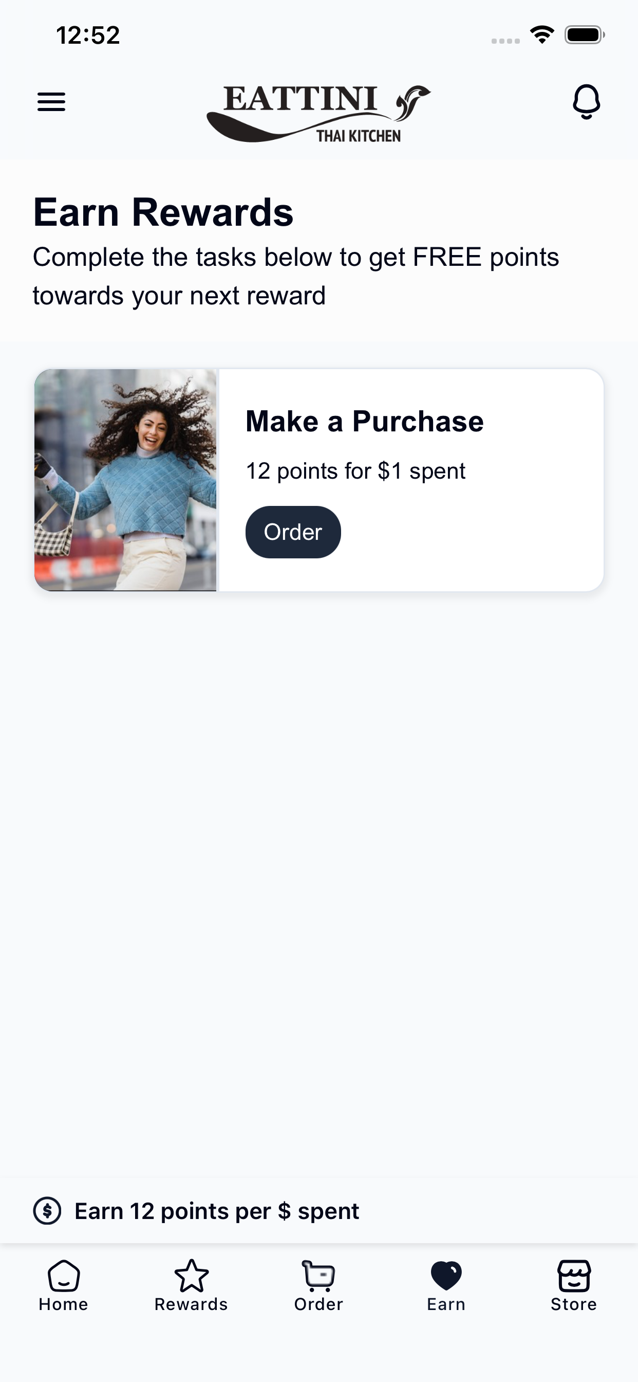 Eattini Thai Rewards screenshot 3
