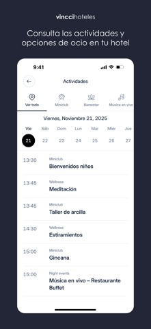Vincci Hoteles screenshot