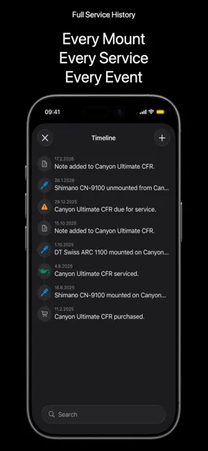 BikeLog Pro - Bike Tracker screenshot 3