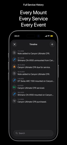 BikeLog Pro - Bike Tracker Screenshot 3 of 6