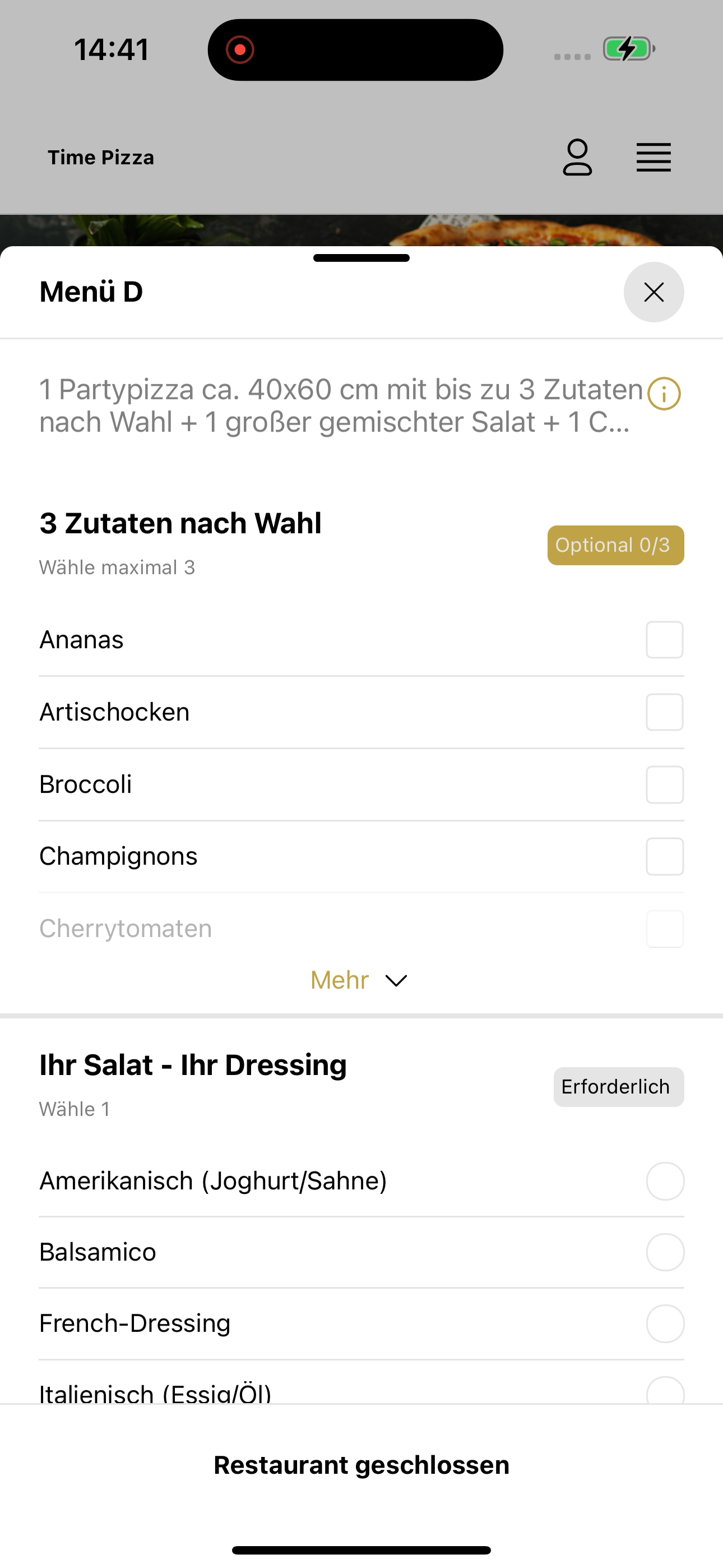 Time Pizza Pforzheim DE screenshot 8