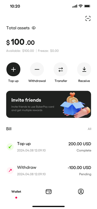ByberPay Screenshot 1 of 3
