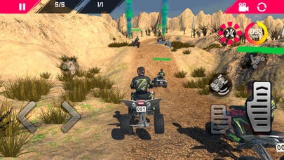 Offroad ATV Bike Desert Cross Screenshot