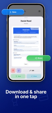 ProResume: CV & Resume Builder Screenshot 2 of 8