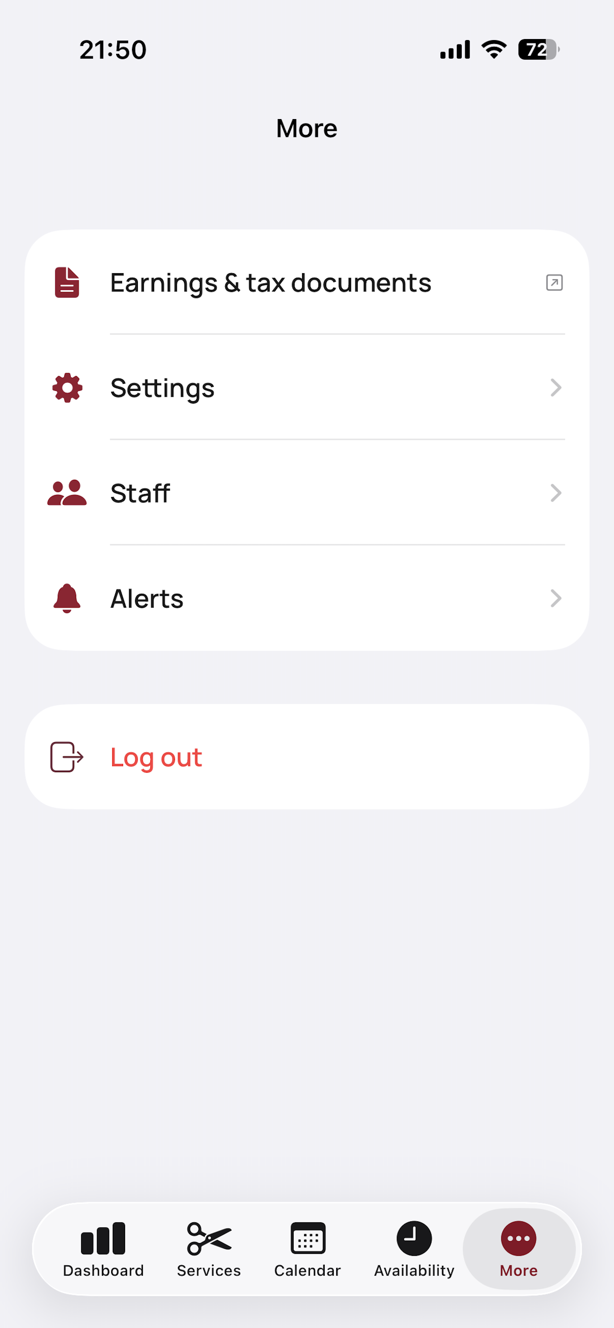 BurgundyBlend: Beauty Booking screenshot 10