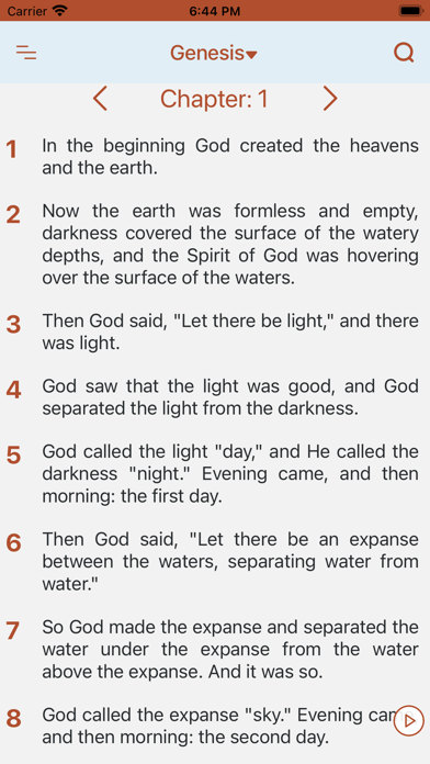 Christian Standard Bible (CSB) Screenshot