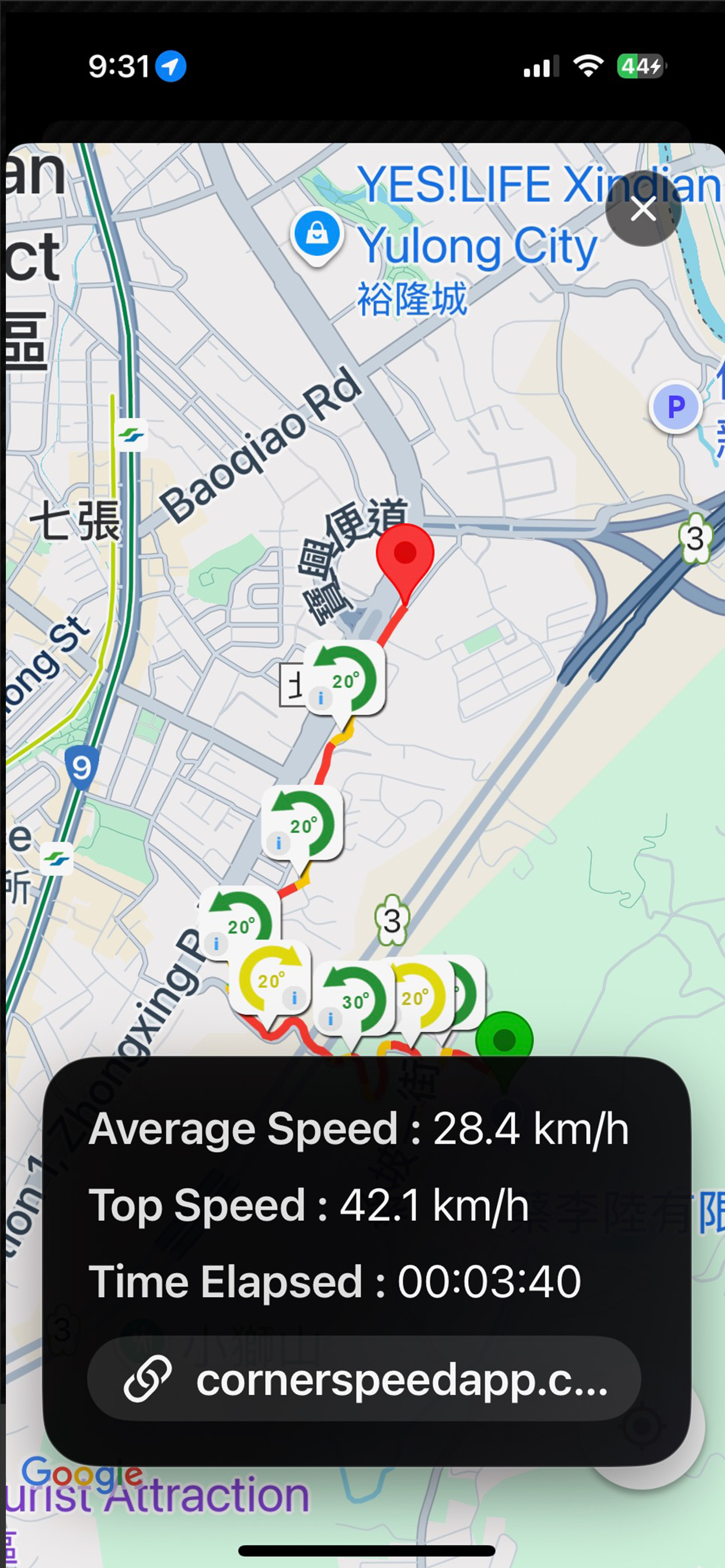 Corner Speed