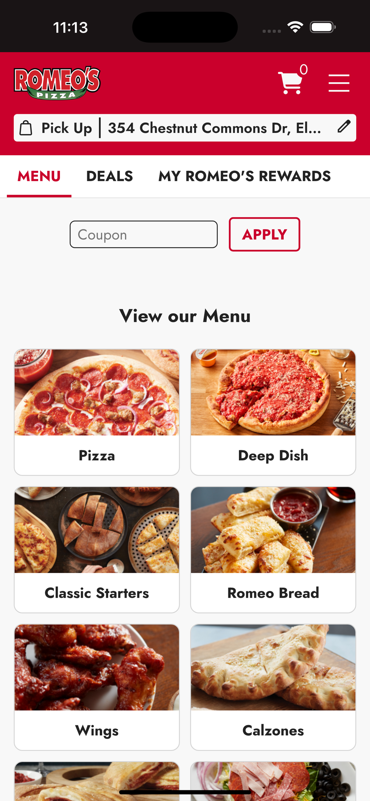 Romeos Pizza