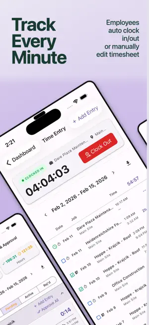 JobTimey screenshot 1