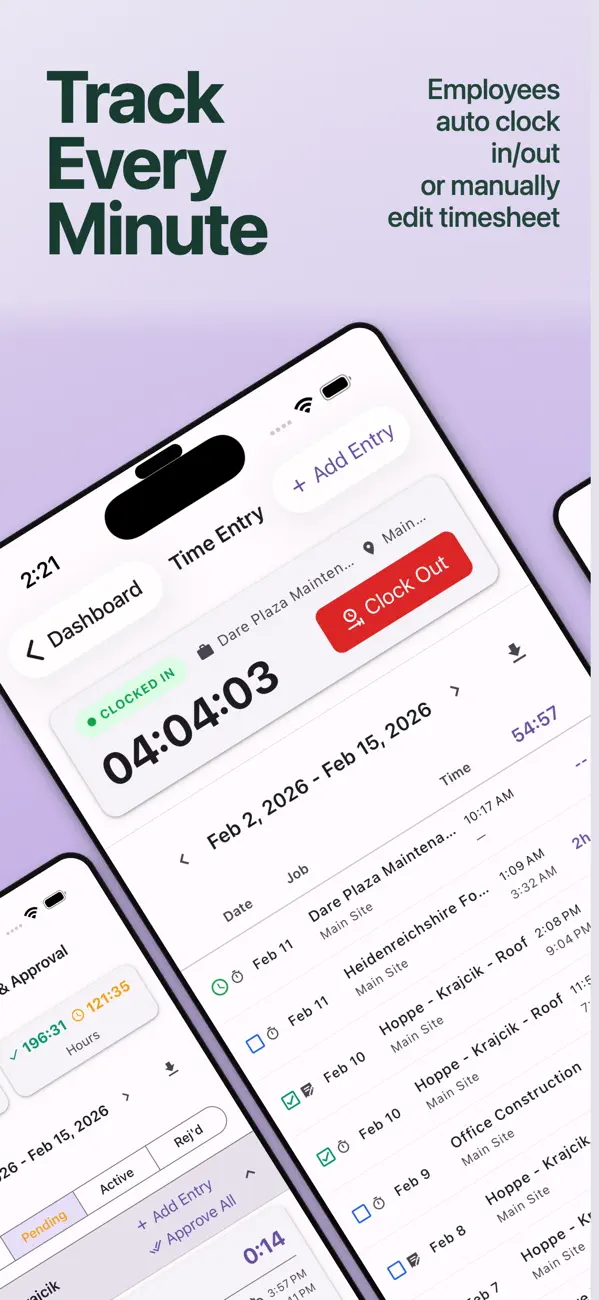 Screenshot #1 pour JobTimey
