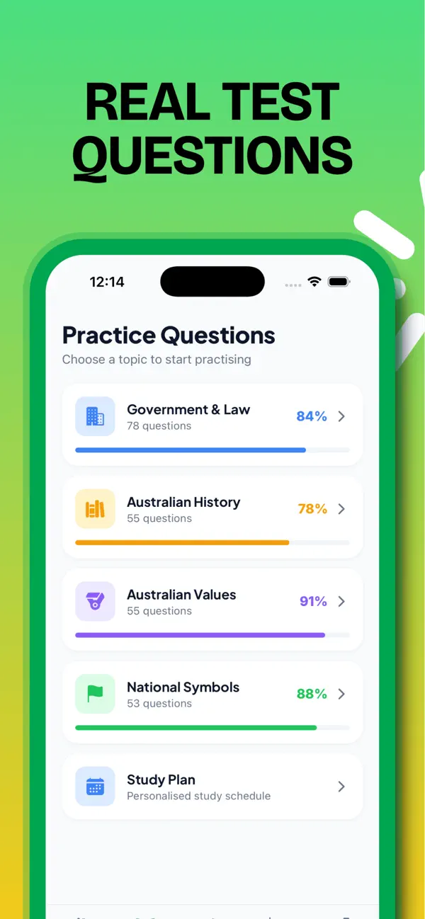 Screenshot #3 pour Aussie Citizenship Exam 2026