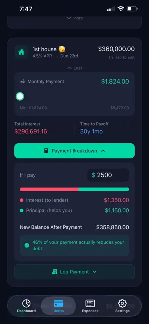 DebtClear screenshot 1