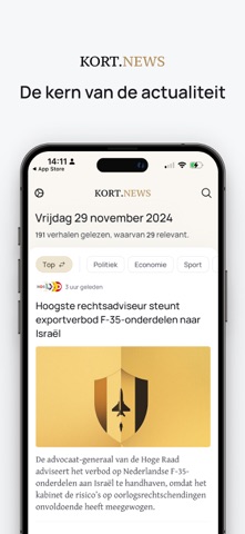 Kort.news screenshot
