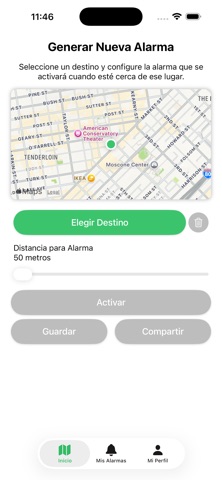 A Tiempo APP screenshot