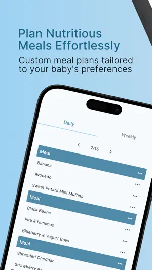 Little Eats - BLW Meal Planner screenshot 1