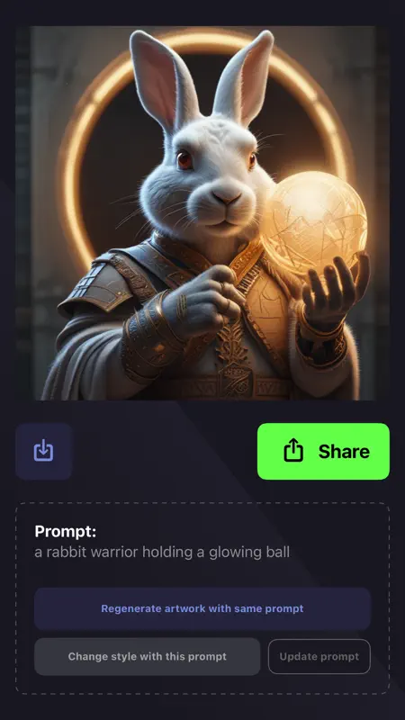 KI-Bild-Generator - Artemis screenshot 9 of 9