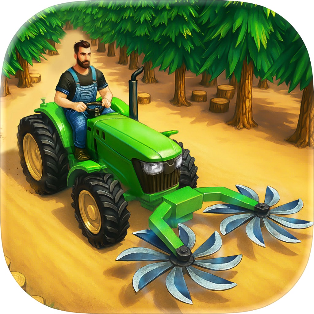 Apple App Store cover for Lumber Valley: Idle Chopping