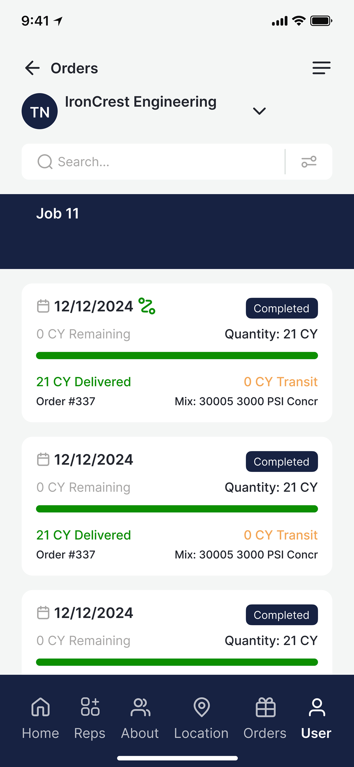 SRM 360 Customer Portal