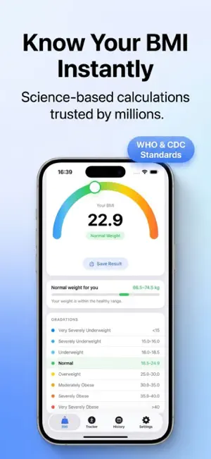 BMI Calculator: Body Fat screenshot 2