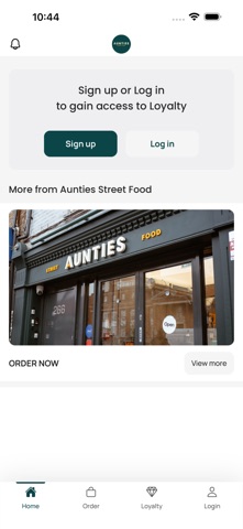 Aunties Street Food iPhone screenshot