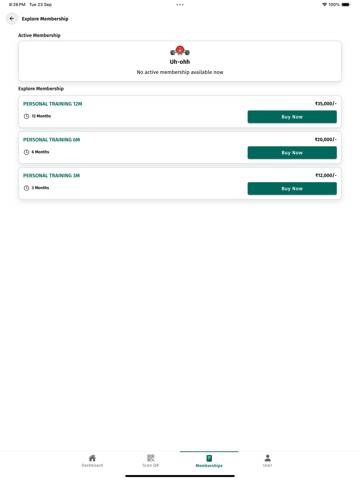 The Boxx iPad screenshot