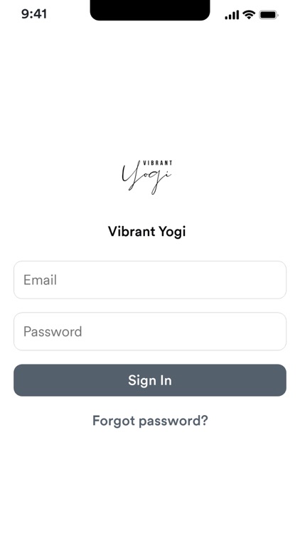 Vibrant Yogi App