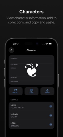 CharMap — Unicode Characters Screenshot 4 of 5