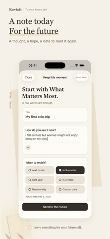 Revisit: Meet Your Future Self Screenshot 2 of 8