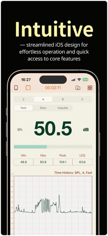 NoiseLab: Noise Meter,SLM,dB Screenshot 1 of 5