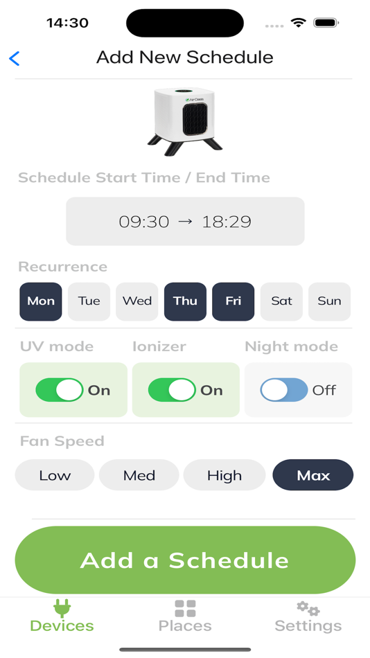 #3. Air Oasis Home (iOS) By: Air Oasis LLC