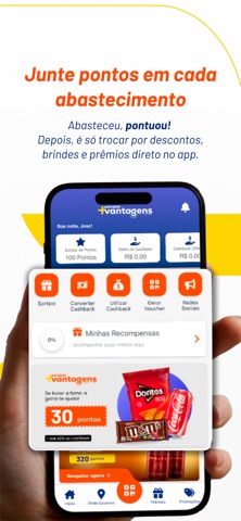 App + Vantagens screenshot