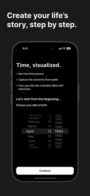 Life Calendar: Visual Timeline screenshot 3